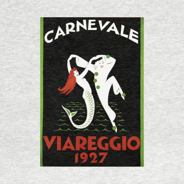 1927 Carnevale Viareggio (Tuscany, Italy)  - Vintage Poster by Naves